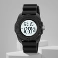 thumbnail image 4 of Reloj Deportivo Digital para Hombre con Pantalla Luminosa, Sumergible 50m, Cronógrafo, Alarma, Cronómetro y Correa de Silicona, 4 of 9