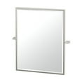 thumbnail image 5 of Gatco Bleu 32.5" Framed Rectangle Mirror, Matte Black, 5 of 5