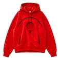 thumbnail image 4 of Stralyhd Pet Pouch Hoodie for Women Oversized Sweatshirt with Pet Pocket Sharpa Warm Kangaroo Pouch Hoodie Hooded Animal Holder Pullover, 4 of 5