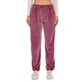 thumbnail image 3 of KingShop Women Velvet Pants Trouser Joggers Velour Sweatpants Winter Casual Active Yoga Sportswear Pants Velour Track Pants with Pockets, 3 of 7