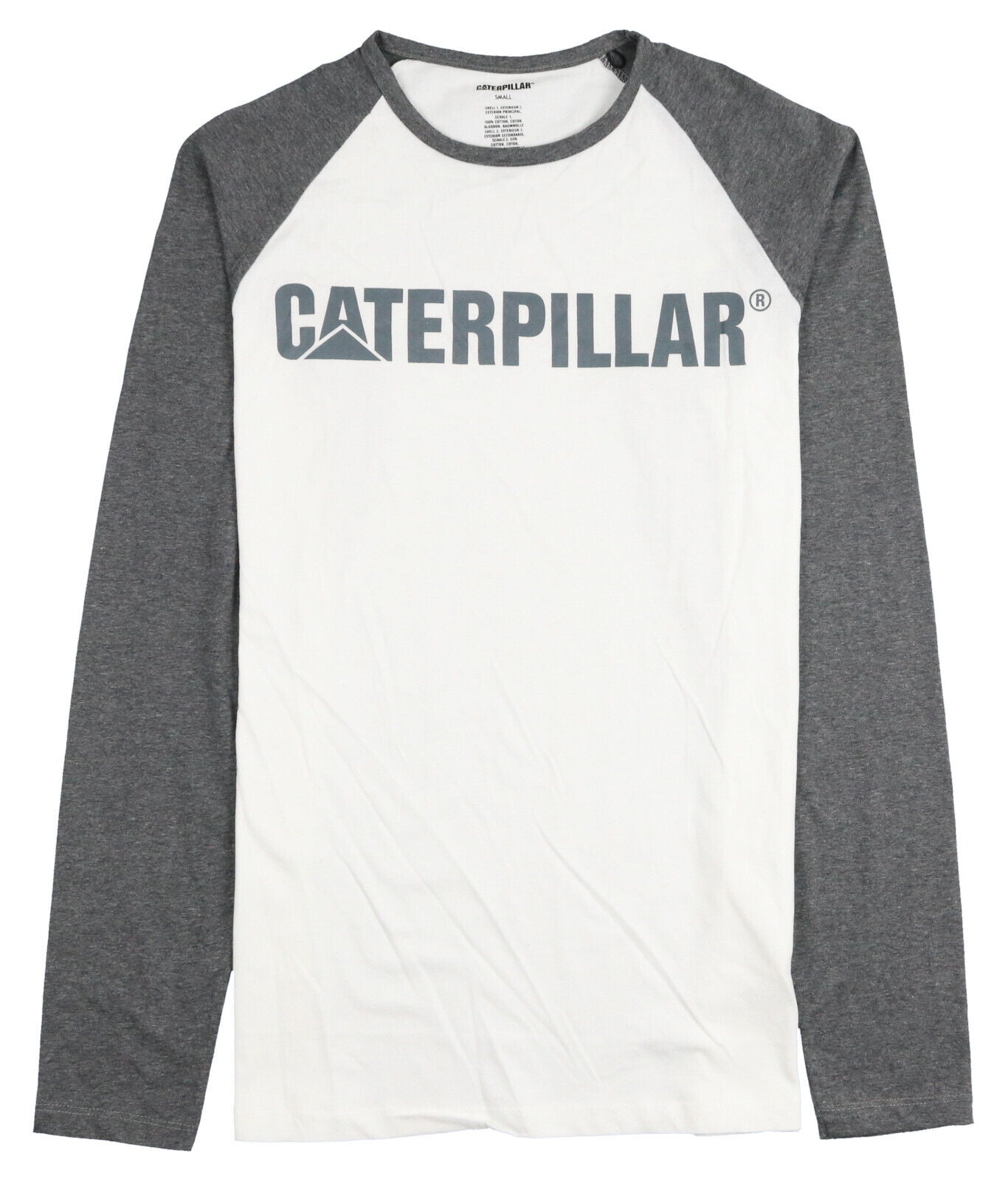 Tシャツ・カットソー IN SILENCE CAT GRAPHIC SHEARED T-SHIRT 5FT1873 Caterpillar LT HEATHER GREY Men's Logo Grunge Tractor T