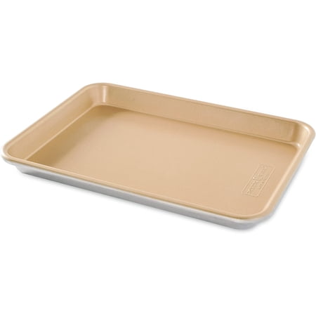 Naturals Aluminum NonStick Baker's Quarter Sheet Small, Gold