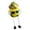 A, variant on Cute Pineapple Shelf Sitter Decor, Funny Resin Hanging Leg Figurine, Fruit Statue for Home Living Room Bedroom Desk Tabletop Decorations, Funky Home Decor, Perfect Housewarming Gift, 7.8" A