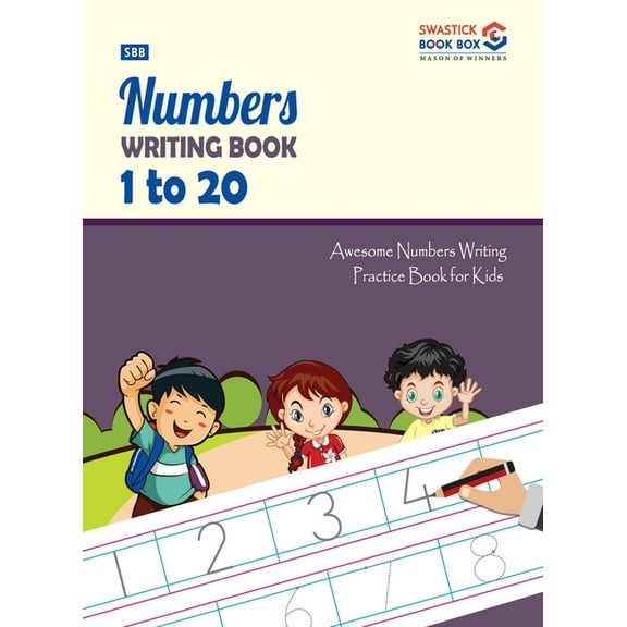 SBB Number Writing Book 1-to-20, (Paperback)