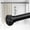 Black, variant on No-Twist Shower Curtain Rod by , 42–82 Inch Heavy Duty Tension Rod with Lock-In Stability, No Drill, Spring-Loaded Non-Slip Secure Hold for Bathroom, Window, Closet, 1.26" Diameter, White