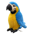thumbnail image 2 of Realista loro de peluche de juguete de peluche para niños perfecto cumpleaños y peluche de animales de zoológico, 2 of 8
