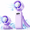 Purple, variant on Portable Turbo Fan, Small Electric Handheld Fan with Powerful Chill Pill Mode, Quiet High Speed Motor, Best for Office Desktop, Daily Commute and Travel Cooling.