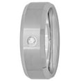 thumbnail image 2 of Men's Diamond Accent Tungsten Ring, 2 of 4