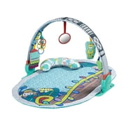 Infantino 3-in-1 Deluxe Magic Arch Safari Activity Gym, 0-12 Months, Blue