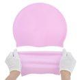thumbnail image 5 of Gorro de natación sólido de silicona impermeable único de 1 pieza color púrpura claro, 5 of 5