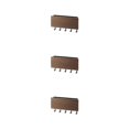 thumbnail image 2 of Billuyoard Colgador trasero para puerta, organizador de artículos diversos de hardware resistente montado en la pared, estante colgante rústico Type1 NO1, 2 of 6