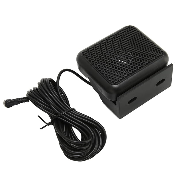 Altavoz De Radio Para Coche Altavoz Externo De Radio Portátil Para Coche Con Enchufe De 3,5 Mm Y Base Para FT 7800R FT 7900R FT 8800R FT 8900R