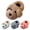 Brown, variant on 1-10Y Toddler Dog Slippers Boys Girls Funny Plush House Shoes Kids Cute Animal Winter Non Slip Indoor Walking Slipper Brown