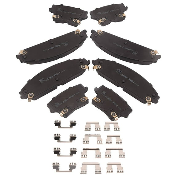 Axenor Front   Rear Ceramic Brake Pads 105.10570, 105.10580, P-1057, P-1058