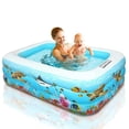 thumbnail image 2 of Piscina Inflable Para Niños Y Adultos, Piscina Grande De Pvc, Piscina Inflable De Verano Con Bomba De Aire Methold BA001277-02, 2 of 6