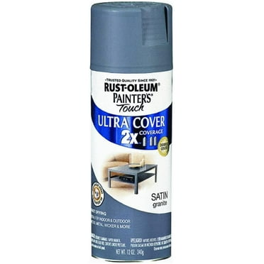 12 oz. Satin Granite General Purpose Spray Paint 6-Pack