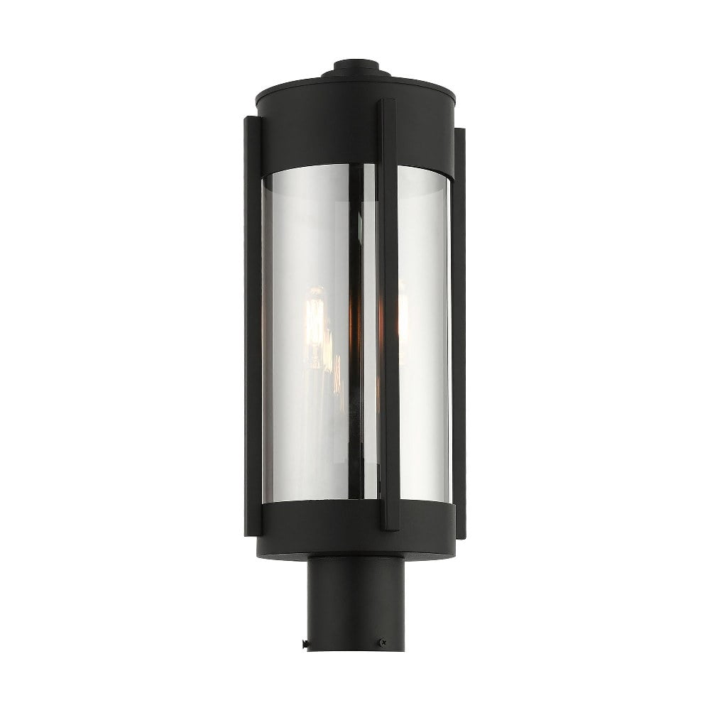 Livex Lighting - Sheridan - 2 Light Outdoor Post Top Lantern in Contemporary