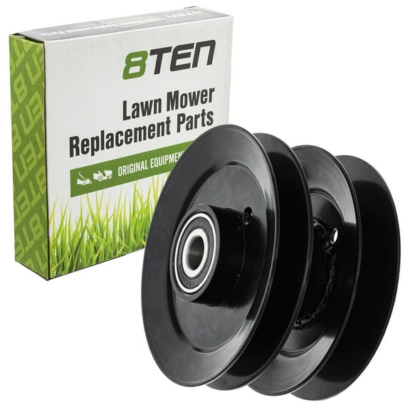 8TEN Deck Spindle Double Pulley for MTD LT16 LT165 LT18 LT185 756-0638 810-CPL2229Y