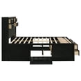 thumbnail image 5 of Briana 4-piece Queen Bedroom Set Black, 5 of 14