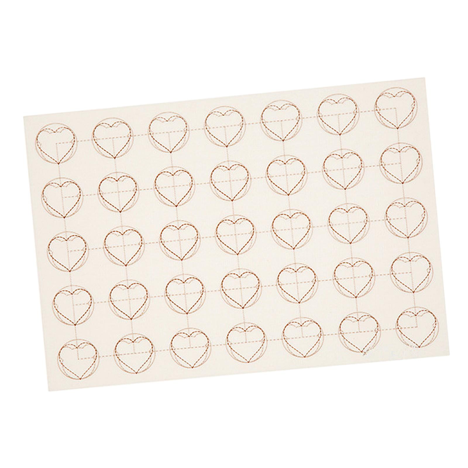 Dualoai 2 Pcs Macaron Silicone Baking Mat Oven Cookie Pizza Liner 28x39cm Sheet Mats