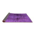 thumbnail image 2 of Ahgly Company Indoor Rectangle Abstract Purple Modern Area Rugs, 3' x 5', 2 of 4