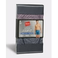thumbnail image 6 of Hanes Ultimate® Men's Comfort Flex Fit® Boxer Brief Pack, Breathable Stretch Fabric, Assorted Colors, 3-Pack S, 6 of 7