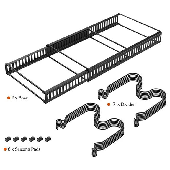 Shijinpojj Adjustable Cookware Storage Rack Kitchen Accessories Pan Pot Storage Organizer Multi-Functional Dish Bowl Drying Shelf