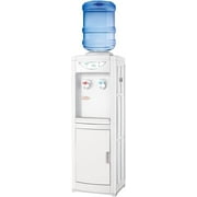 Water Dispenser for 5 Gallon Bottle, Top Loading Cooler Dispenser,Hot & Cold Water Dispenser,Water Cooler For 5 Gallon Bottles and 3 Gallon Bottles Water Cooler Storage Cabinet for Home, Office Apartm