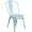 Blue, variant on Bowery Hill Metal Dining Chair in Distressed Black