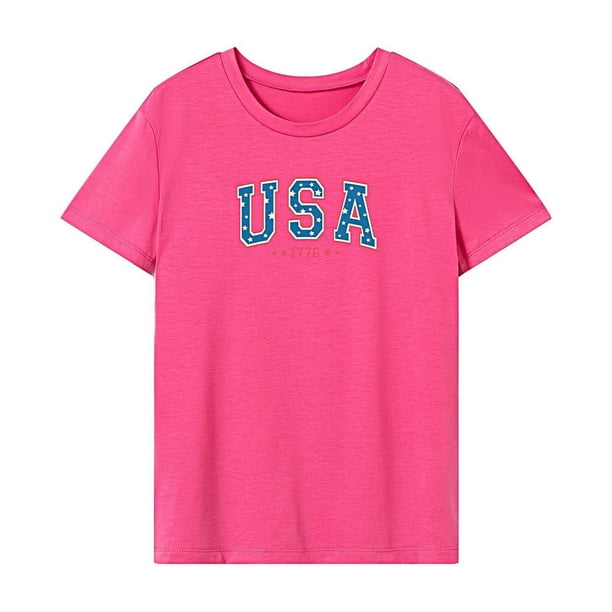 Camiseta clásica de verano para mujer, ropa sencilla, tops de verano para desplazamientos a la oficina S