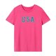 thumbnail image 1 of Camiseta clásica de verano para mujer, ropa sencilla, tops de verano para desplazamientos a la oficina S, 1 of 7