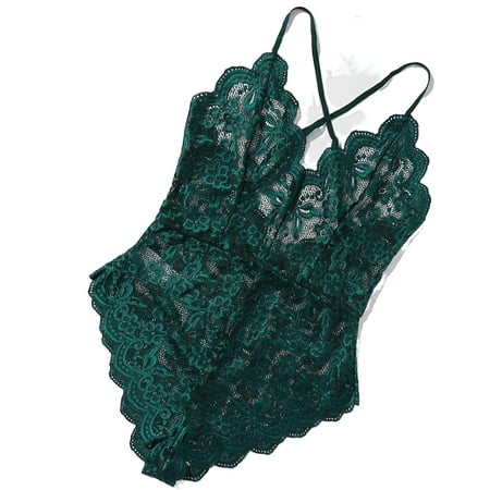 

Teddies Army Green Plus Size Sexy Lingerie (Women s)