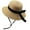 Khaki(9-17 Years), variant on Girls Wide-Brim Straw Sun-Hat for Summer Beach with Bow for 2-5 Years, 5-9 Years, 9-17 Years