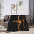 thumbnail image 6 of Blanket Shemar Actor Moore Throw Flannel Blankets Warm Soft Cozy Fuzzy Blanket for Bed Sofa Couch Camping Travel Gift Blankets for All Seasons 40"x30", 6 of 6