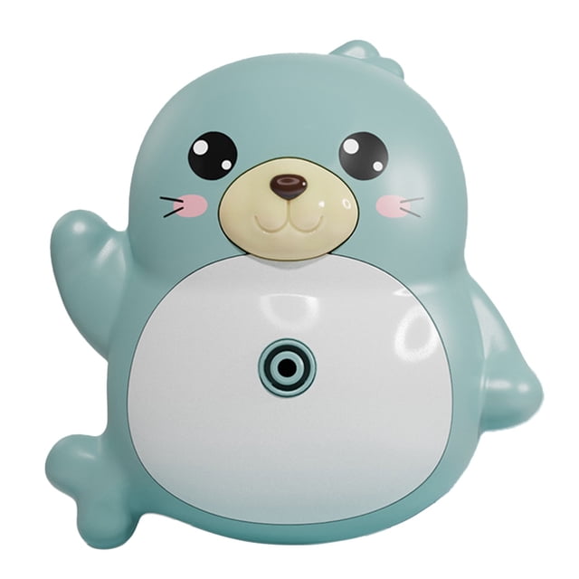 Blue Abs Plastic Automatic Water Spray Bath Toy, For Toddlers Pool Fun, Safe Splash Play For Kids