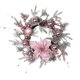 thumbnail image 1 of Wartleves Guirnalda navideña de Barbie rosa con lazo de bastón de caramelo, adorno para puerta y pared:, 1 of 7