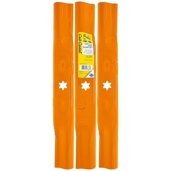 CUB CADET 490-110-C183 54" Blade Set Lowlift 05056 L RZT LX SX XT1 XT2 ZT1 ZT2