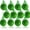 Green, variant on 12 Pack Melon Hammocks Cradles, Melon Hammock for Trellis Heavy Duty Watermelon Nets with Hooks (Green)