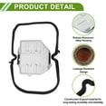 thumbnail image 4 of Unique Bargains No.1292770195 Transmission Filter Gasket Kit for Dodge Sprinter 2500 Durable Silver Tone Engine Automatic Transmission Filter Kit Metal 1Set, 4 of 7