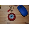 thumbnail image 5 of Popfizzy Evil Eye Keychain for Women Bling Backpack Keyring Purse Charm Key Fob, 5 of 6