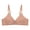 Grey, variant on Women Seamless Full Cup Push Up Bra Lift Up Support Comfortable No Underwire Plus Size Bra For Everyday Wear