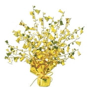 Club Pack of 12 Gold Foil Spray Wedding Bells Gleam 'N Burst Centerpiece Party Decorations 15"
