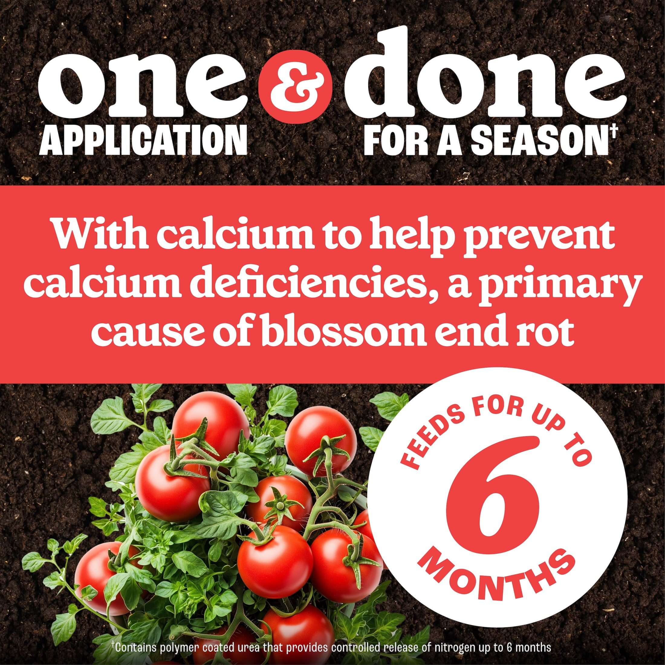 Pennington Full Season Tomato & Vegetable Garden Plant Food, 10-15-15 Fertilizer, 4lb.