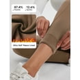 thumbnail image 3 of baleaf Women's Fleece Lined Leggings Thermal Tights Brown XL, 3 of 7