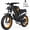 GT20 1500W, variant on 3000W Peak Dual Motor COSWHEEL GT20 Pro Electric Bike for Adults, with 48V40Ah Removable Battery,Up to 37MPH & 145 Miles, Electric Motorcycle with 7-Speed, 20"x 4.0 Fat Tire Ebikes UL2849