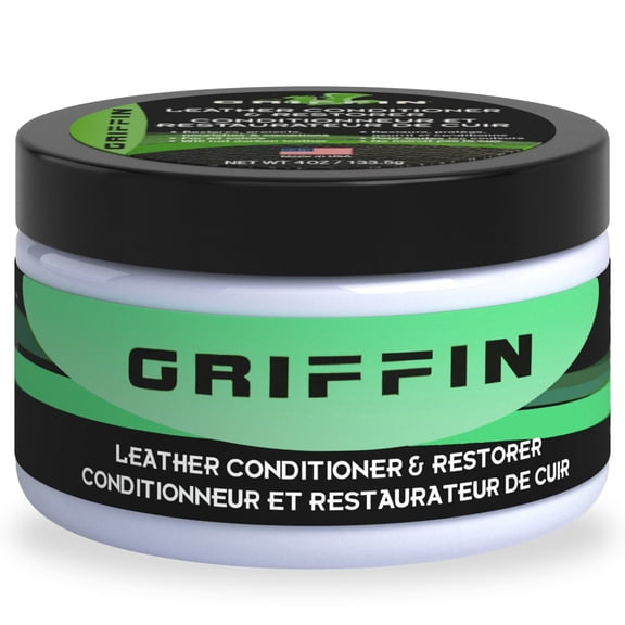 Griffin Leather Conditioner and Restorer - Softener and Cleaner - 4 oz.