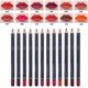 thumbnail image 4 of Lápiz delineador de labios de larga duración kit de delineador de labios herramienta cosmética para lápiz delineador de ojos sin irritación a prueba de agua para mujeres y ANGGREK Otros, 4 of 8