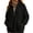 Black Sweatshirts for Women, variant on Htigea Womens Half Zip Stand Collar Sweatshirt Baggy Long Sleeve Pullover Slouchy Drop Shoulder Tops with Pockets Casual Daily Fall Sweatshirts Pink XL