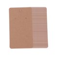 thumbnail image 4 of 100pcs Kraft Paper Earring Cards Holder Simple Earring Display Cards for Ear Studs Earrings Brown, 4 of 7
