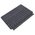 thumbnail image 1 of Tablet Keyboard, QWERTY Layout Fast Response ABS PU Leather Tablet Keyboard Stand with Touchpad for Typing, 1 of 7